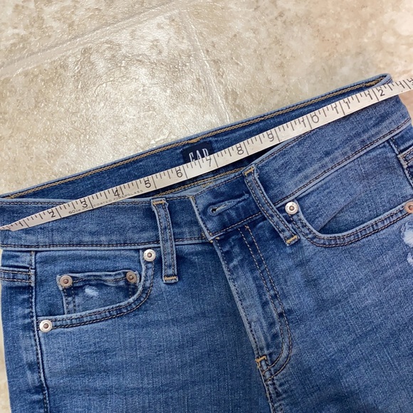 GAP Mid Rise Classic Straight Leg Jean Sz 24P - Picture 3 of 6